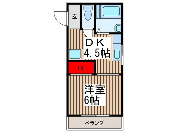 カ－サ上原の物件間取画像